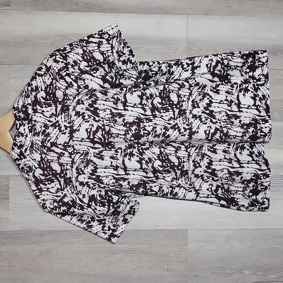 🛍Coral Bay Womens Medium Quarter Zip Golf Top Collared Stretch Athletic Sports - Picture 5 of 8